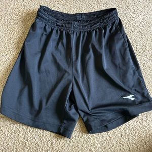 Black Soccer Shorts